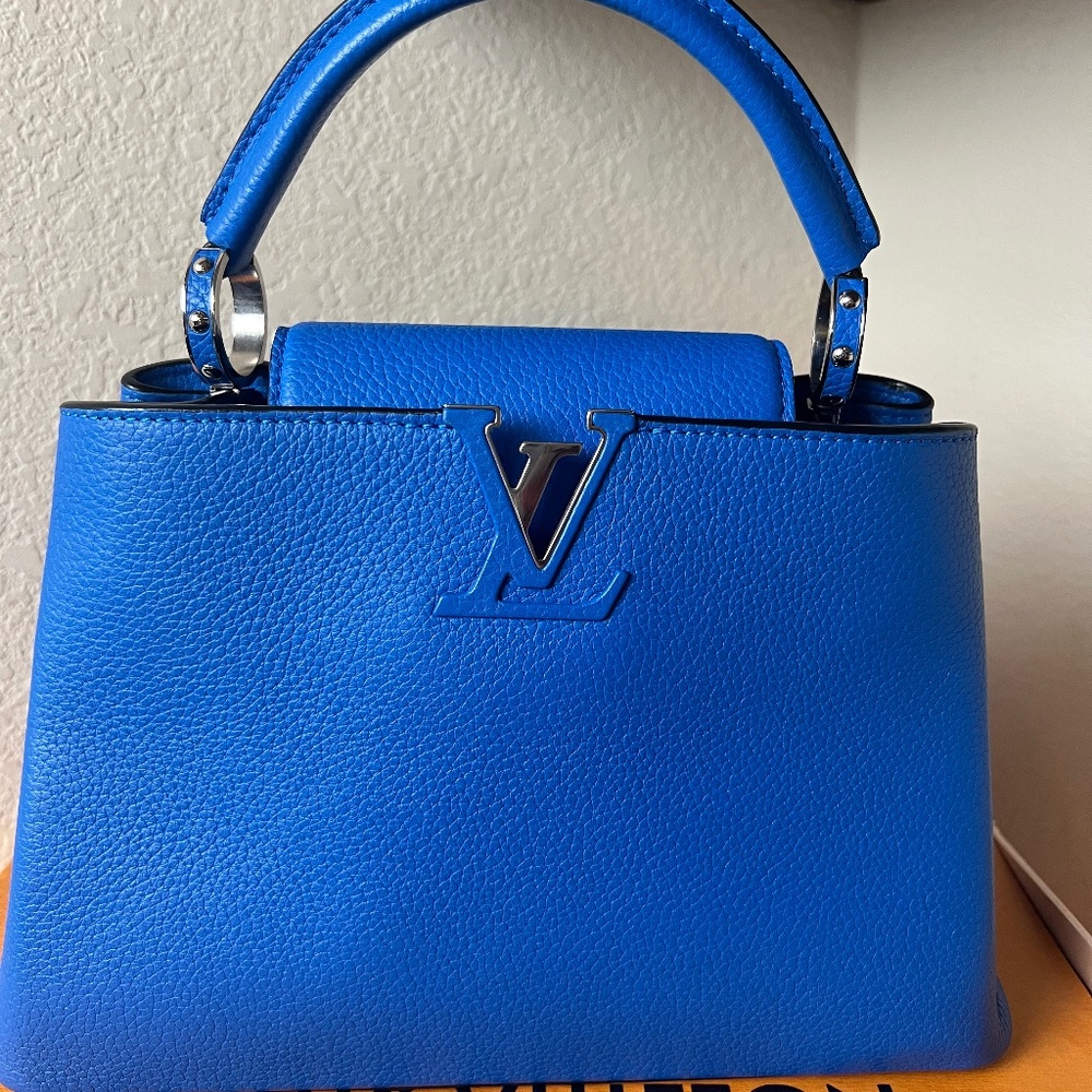 Louis Vuitton Taurillon Leather Capucines